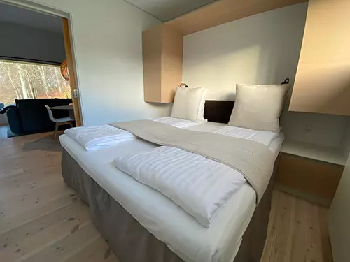 Hotellejlighed, soveværelse, Villa Huno