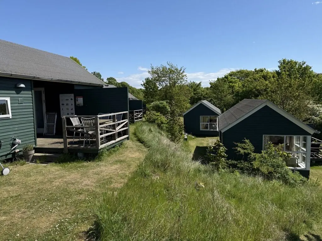 Hytter på campingpladsen, Møns Klint Resort